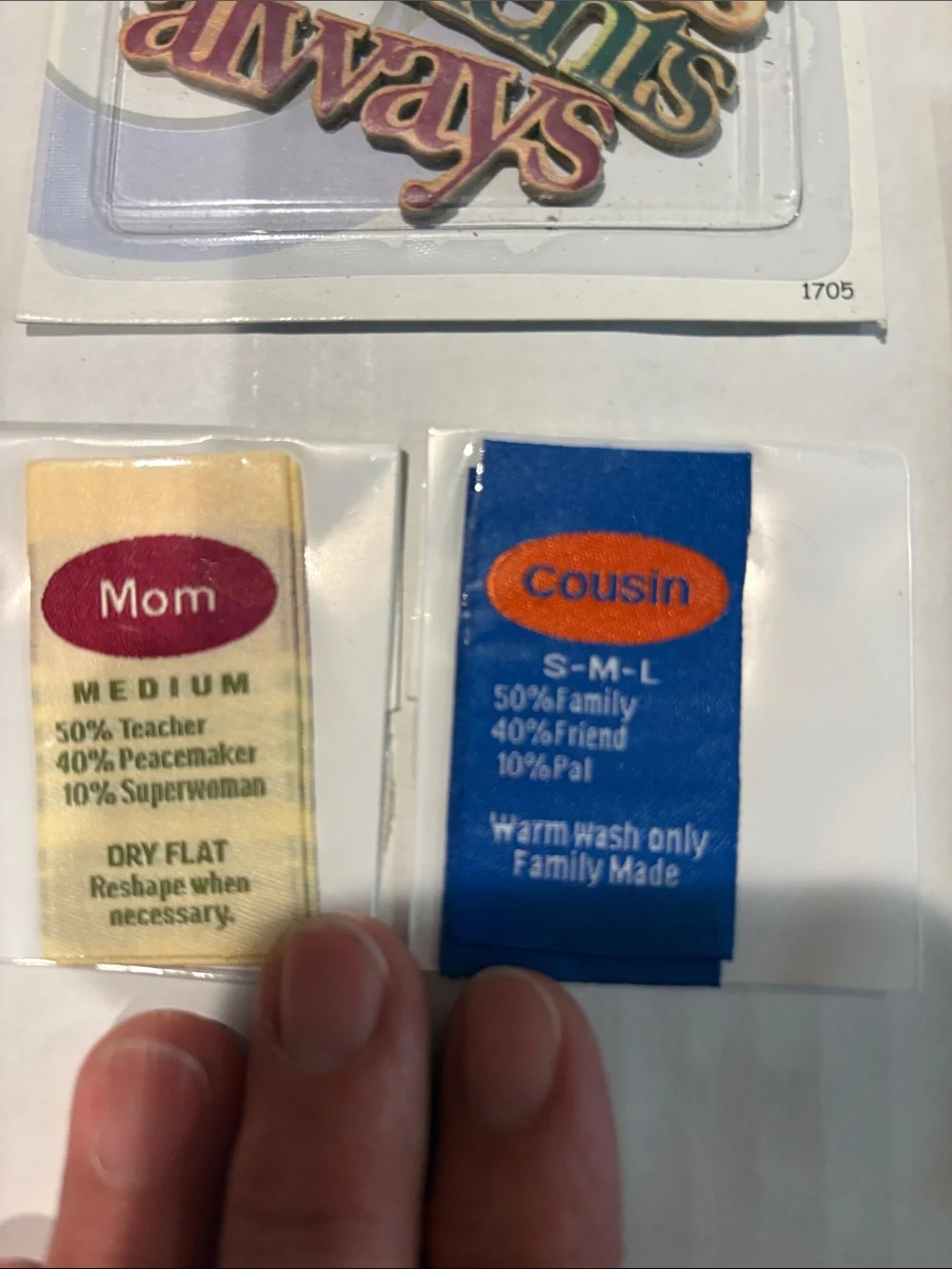 Scrapbooking Assorted 'Family' Embellishment Pack – lot 9
